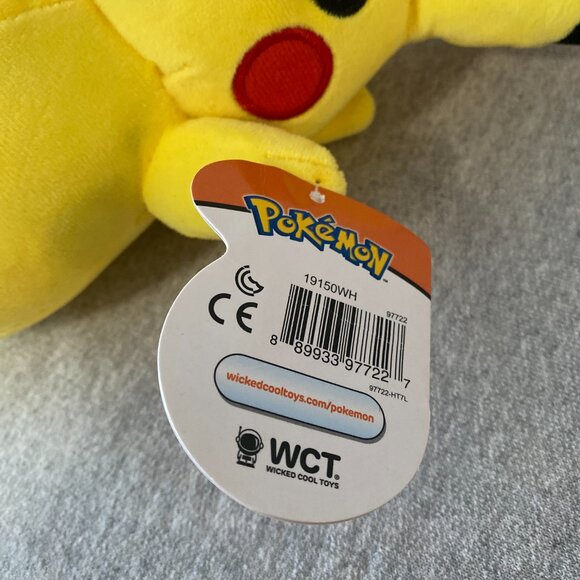 NWT Limited Edition Pokémon Halloween Pikachu Plush with Witch Hat 9" 2019 - Picture 9 of 11